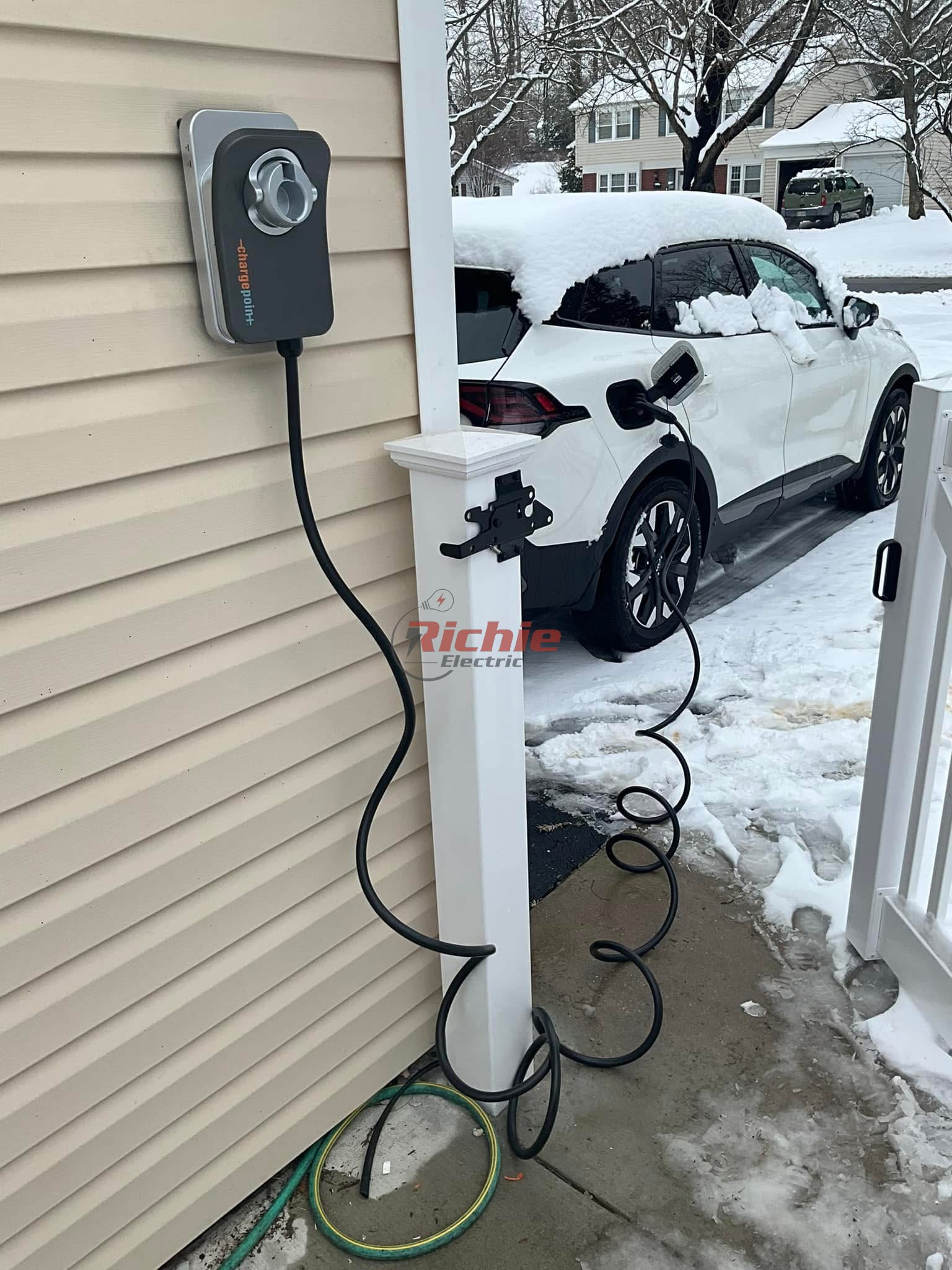 EV Charger Installation - photo 5 by Richie Electric