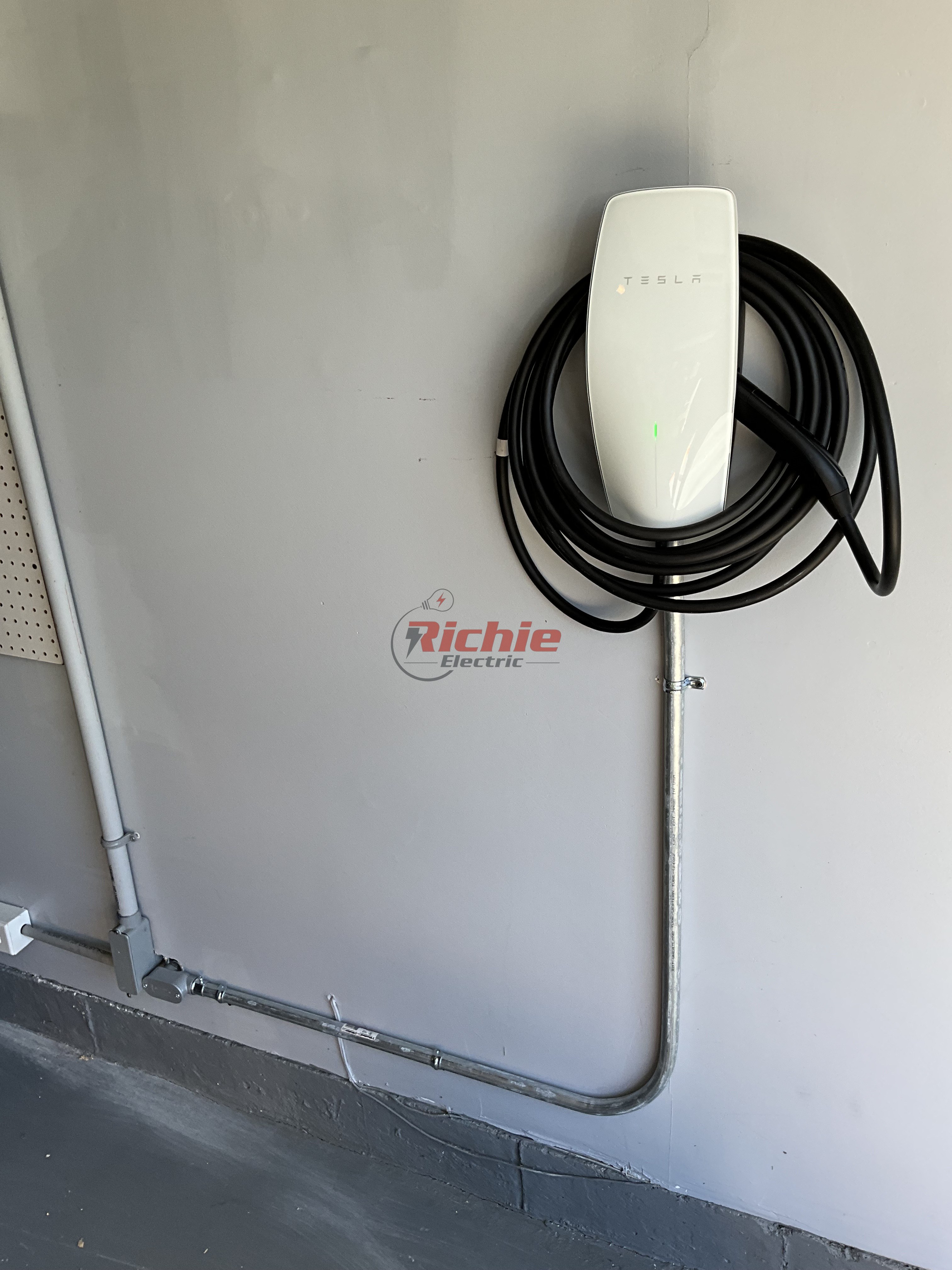 EV Charger Installation - photo 4 by Richie Electric