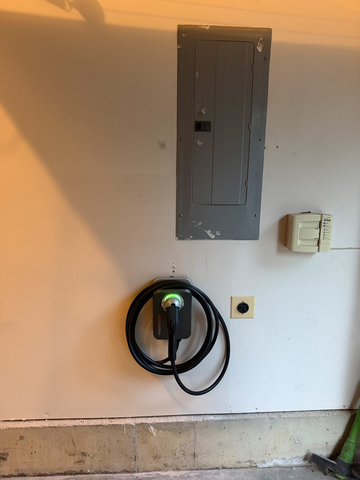 EV Charger Installation - photo 2 by Richie Electric